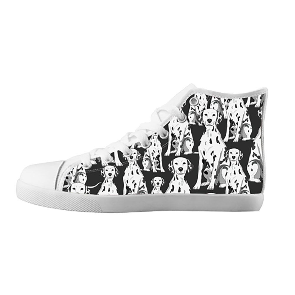 Dalmatian Shoes & Sneakers - Custom Dalmatian Canvas Shoes - TeeAmazing