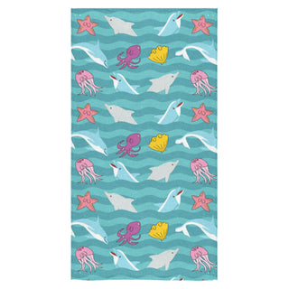 Dolphin Bath Towel 30"x56" - TeeAmazing