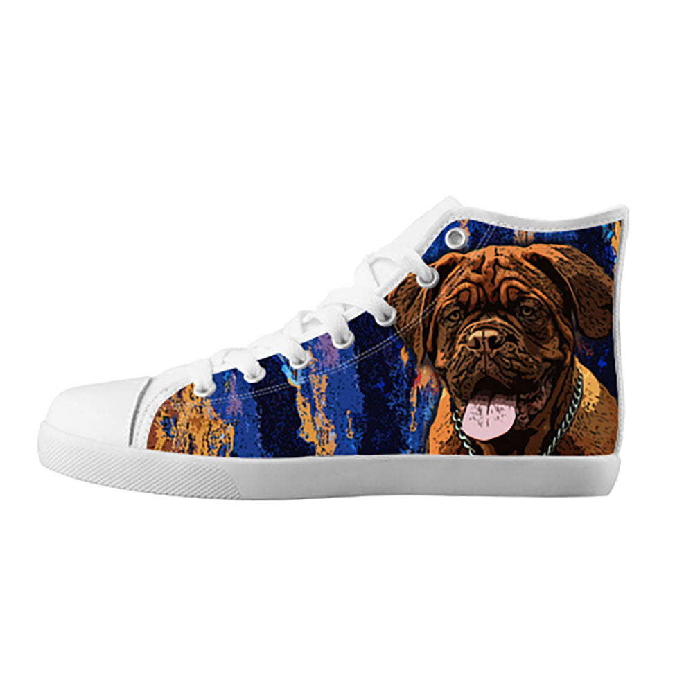 Dogues de Bordeaux Shoes & Sneakers - Custom Dogues de Bordeaux Canvas Shoes - TeeAmazing