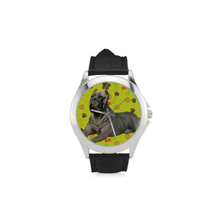 Cane Corso Women's Classic Leather Strap Watch - TeeAmazing