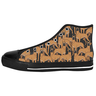 Great Dane Dogs Shoes & Sneakers - Custom Great Dane Canvas Shoes - TeeAmazing