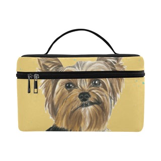 Yorkshire Terrier Water Colour No.1 Cosmetic Bag/Large - TeeAmazing