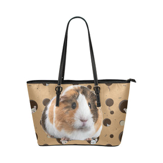 Guinea Pig Leather Tote Bag/Small - TeeAmazing