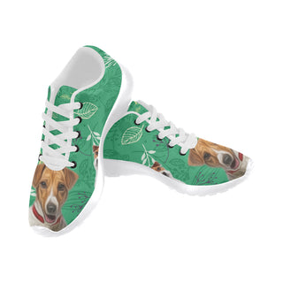 Jack Russell Terrier Lover White Sneakers Size 13-15 for Men - TeeAmazing
