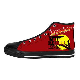 Baywatch Shoes & Sneakers - Custom Baywatch Canvas Shoes - TeeAmazing