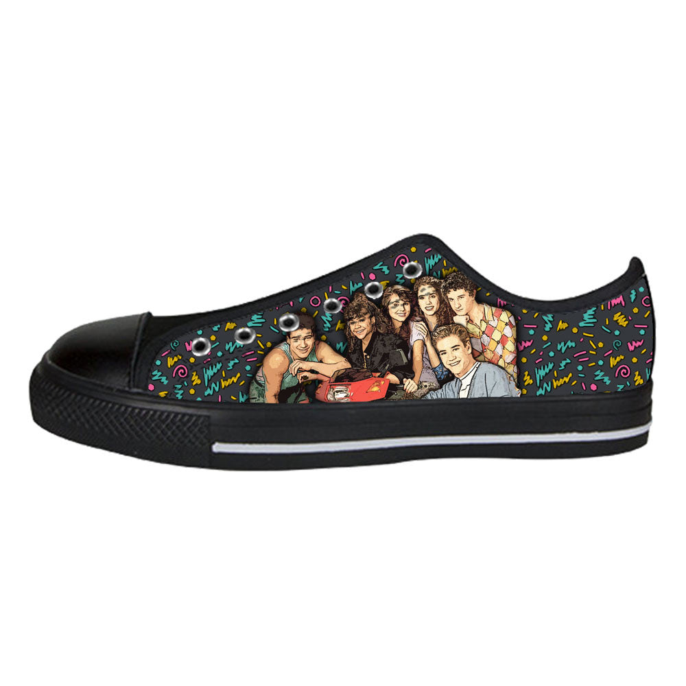 Saved by the Bell Shoes & Sneakers - Custom Saved by the Bell Canvas Shoes - TeeAmazing