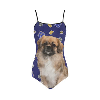 Pekingese Dog Strap Swimsuit - TeeAmazing