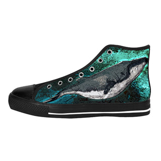 Whale Shoes & Sneakers - Custom Whale Canvas Shoes - TeeAmazing