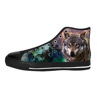 Wolf Shoes & Sneakers - Custom Wolf Canvas Shoes - TeeAmazing