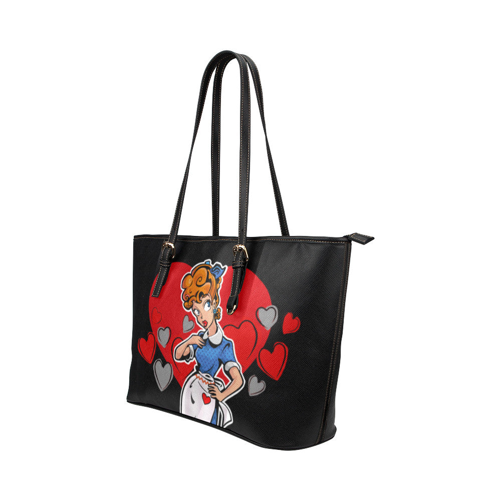 Lucy's Heart Tote Bags - TeeAmazing