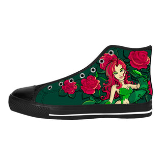 Poison Ivy Shoes & Sneakers - Custom Poison Ivy Canvas Shoes - TeeAmazing