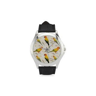 Conures Women's Classic Leather Strap Watch - TeeAmazing