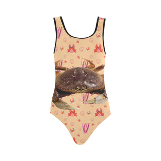 Crab Vest One Piece Swimsuit - TeeAmazing