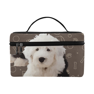 Old English Sheepdog Dog Cosmetic Bag/Large - TeeAmazing