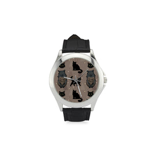 Chantilly-Tiffany Women's Classic Leather Strap Watch - TeeAmazing
