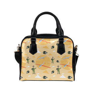 Pilot Pattern Shoulder Handbag - TeeAmazing