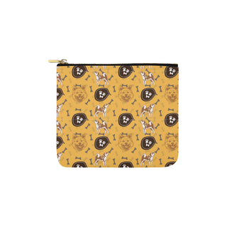 Akita Pattern Carry-All Pouch 6x5 - TeeAmazing