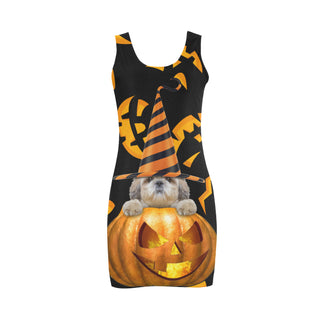 Shih Tzu Halloween Medea Vest Dress - TeeAmazing