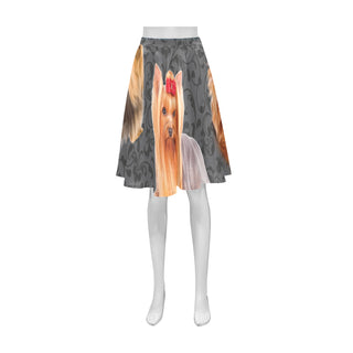 Yorkie Lover Athena Women's Short Skirt - TeeAmazing