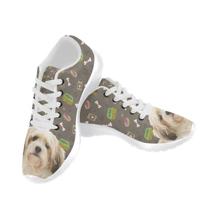 Cavachon Dog White Sneakers Size 13-15 for Men - TeeAmazing