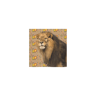 Lion Square Towel 13x13 - TeeAmazing