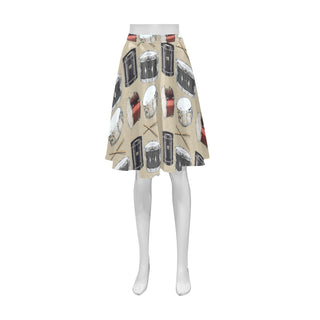 Drum Pattern Athena Women's Short Skirt - TeeAmazing