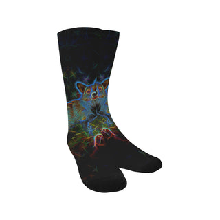 Corgi Glow Design 1 Trouser Socks - TeeAmazing