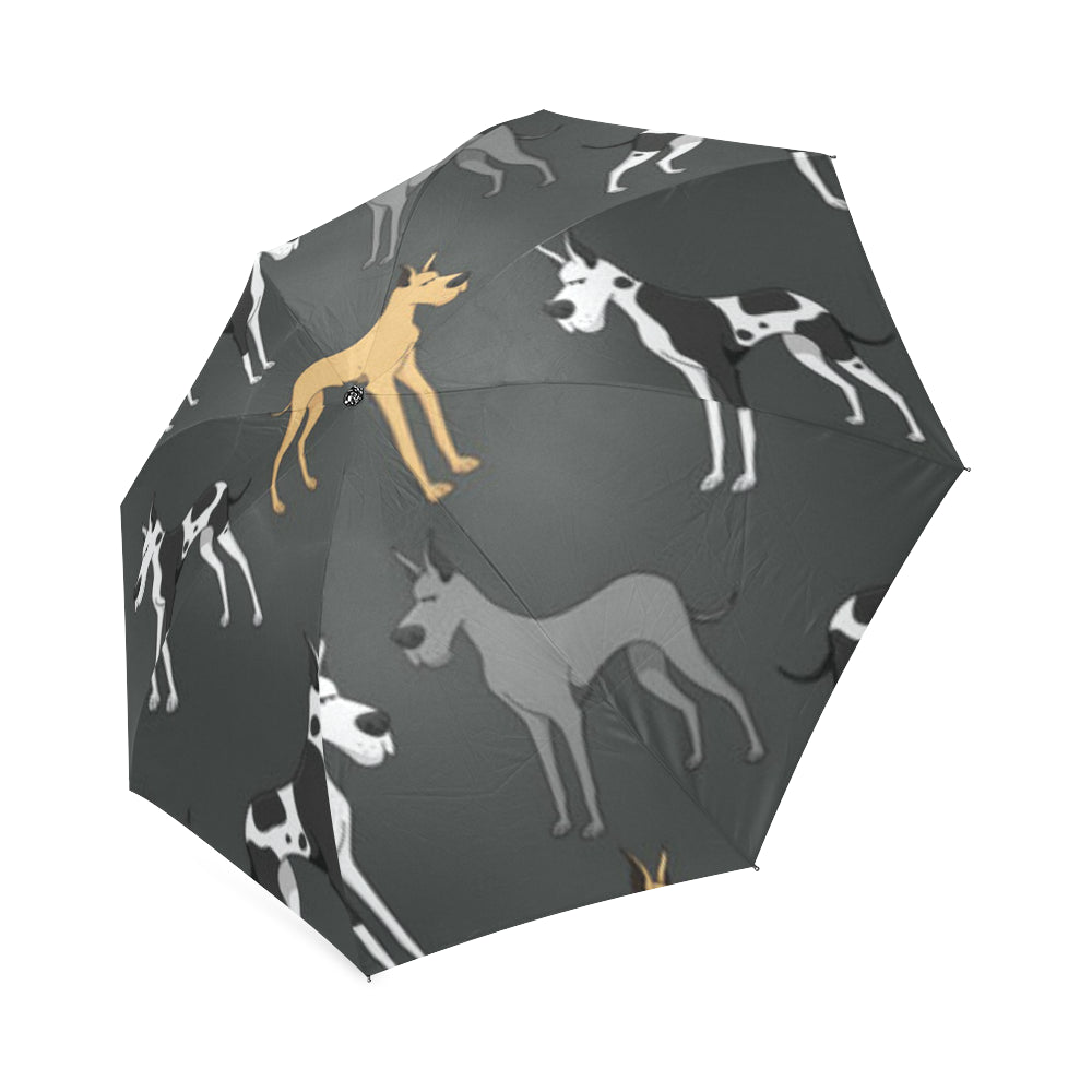 Great Dane Foldable Umbrella - TeeAmazing