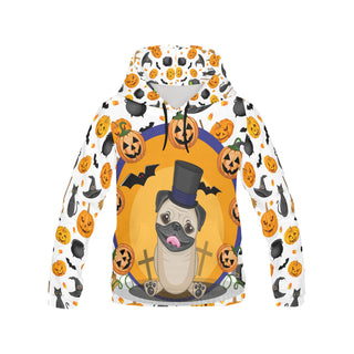 Pug Halloween V3 All Over Print Hoodie for Women - TeeAmazing