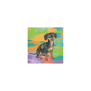 Dachshund Water Colour No.2 Square Towel 13x13 - TeeAmazing