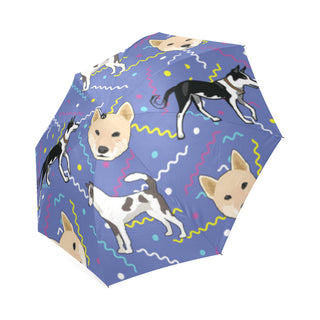 Canaan Dog Foldable Umbrella - TeeAmazing