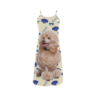 Poodle Dog Alcestis Slip Dress - TeeAmazing