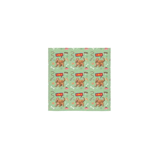 American Cocker Spaniel Pattern Square Towel 13x13 - TeeAmazing