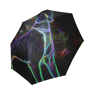 Greyhound Glow Design 3 Foldable Umbrella - TeeAmazing