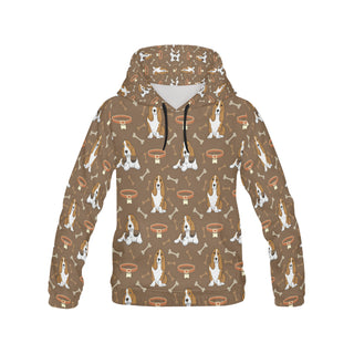 Basset Fauve All Over Print Hoodie for Women - TeeAmazing