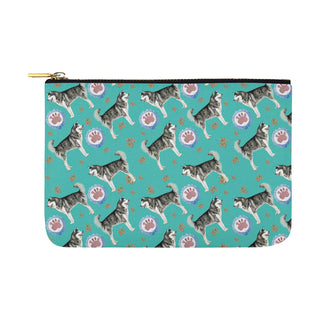 Alaskan Malamute Water Colour Pattern No.1 Carry-All Pouch 12.5x8.5 - TeeAmazing