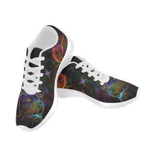 Lab Glow Design 2 White Sneakers Size 13-15 for Men - TeeAmazing