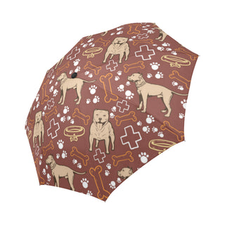 Staffordshire Bull Terrier Pettern Auto-Foldable Umbrella - TeeAmazing