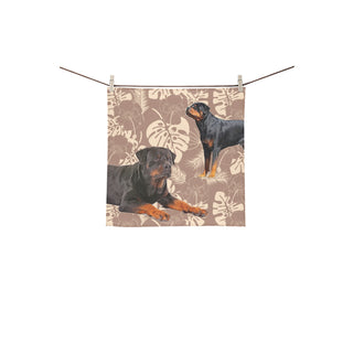 Rottweiler Lover Square Towel 13x13 - TeeAmazing