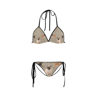 Pug Lover Custom Bikini Swimsuit - TeeAmazing