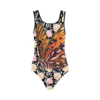 Butterfly Vest One Piece Swimsuit - TeeAmazing