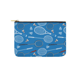 Badminton Pattern Carry-All Pouch 9.5x6 - TeeAmazing