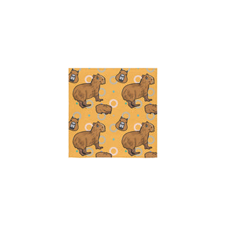 Capybara Pattern Square Towel 13x13 - TeeAmazing