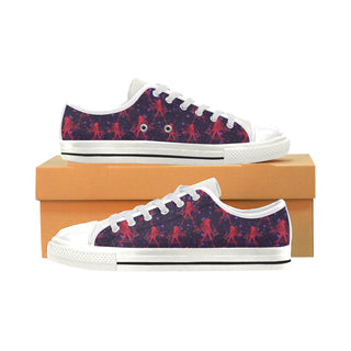 Sailor Mars White Men's Classic Canvas Shoes - TeeAmazing