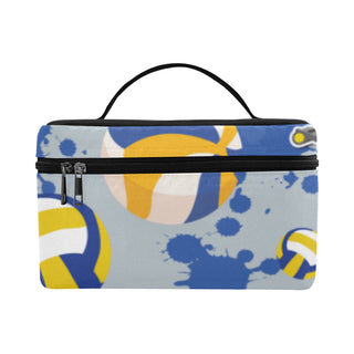 Volleyball Pattern Cosmetic Bag/Large - TeeAmazing
