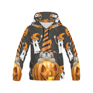 Shih Tzu Halloween V3 All Over Print Hoodie for Women - TeeAmazing