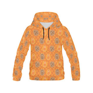 Bichon Frise Pattern All Over Print Hoodie for Women - TeeAmazing