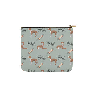Greyhound Pattern Carry-All Pouch 6x5 - TeeAmazing