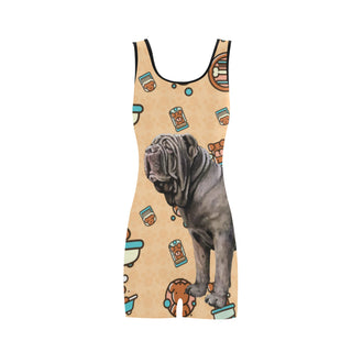 Neapolitan Mastiff Dog Classic One Piece Swimwear - TeeAmazing