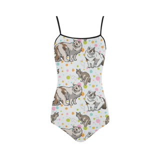 Ragamuffin Cat Strap Swimsuit - TeeAmazing